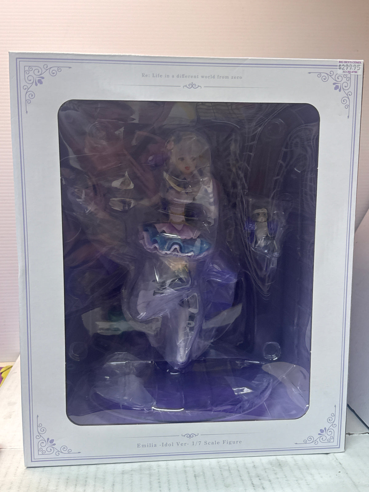 Re:Zero Starting Life in Another World Idol Ver. Set with Bonus Display Base WH