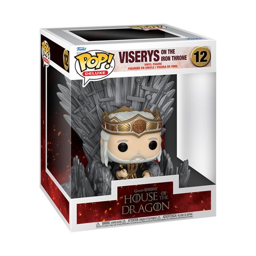POP House of the Dragon Viserys on the Iron Throne Deluxe #12