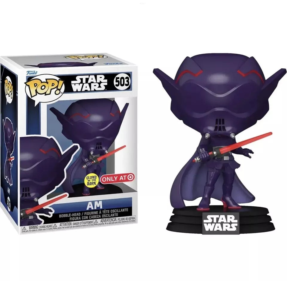 Funko POP! Star Wars AM (GITD) #503 Target Exclusive