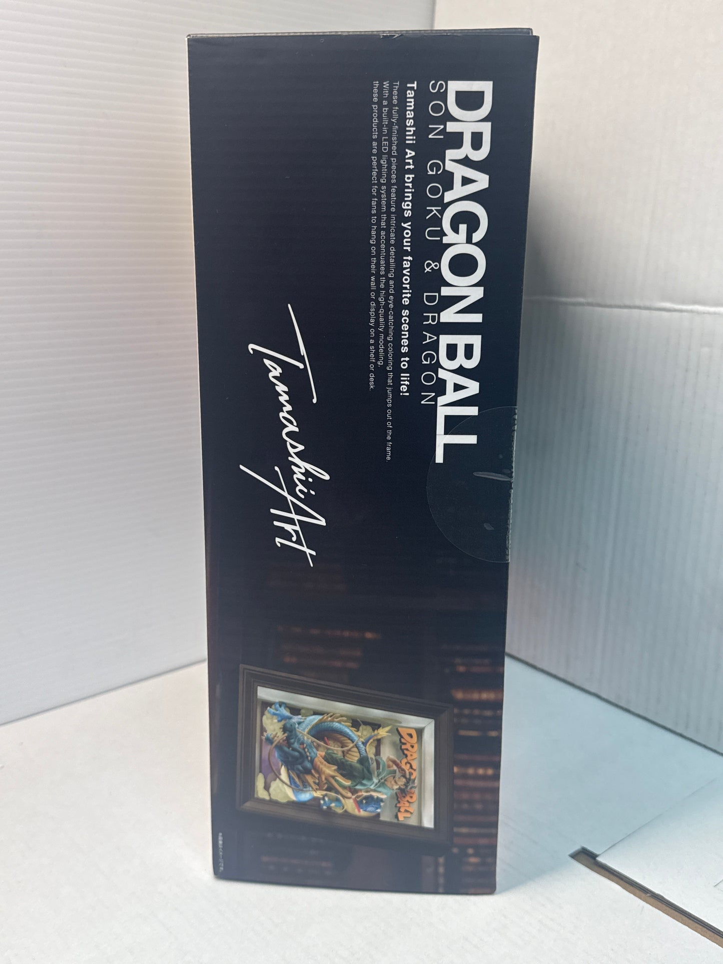 TAMASHII ART DRAGON BALL Z SON GOKU & DRAGON 275mm 3D PAINTING