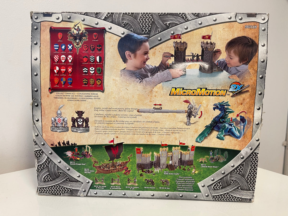 Mega Bloks Legends King Arthur Battle Action Bridge Set #96118 165 pcs