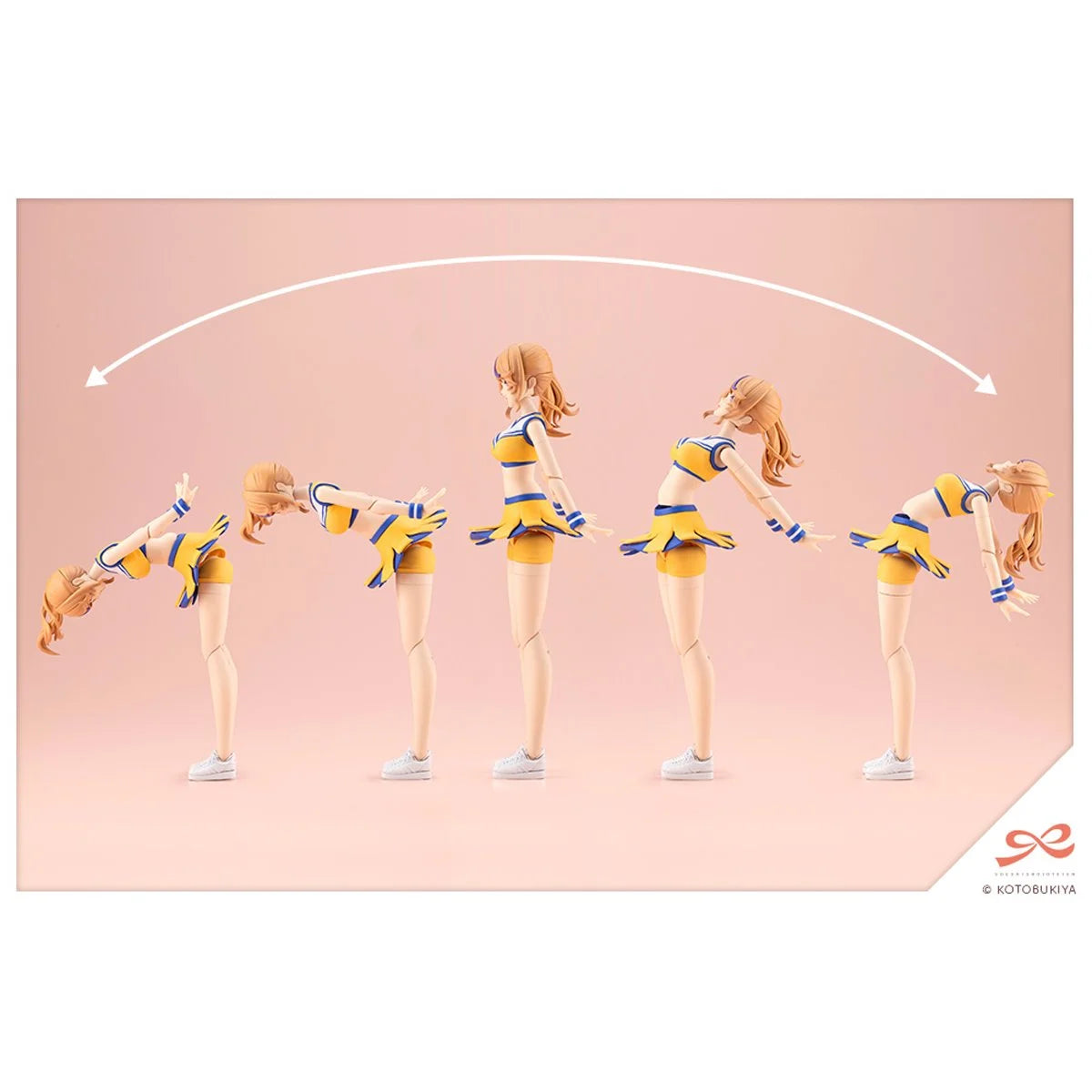 Sousai Shoujo Teien Seira Ichijo Cheerleading Costume Verison 1:10 Scale Model Kit