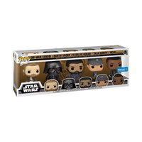 Funko Pop! Movie: Star Wars Obi Wan Kenobi 5 Pack Walmart Exclusive Complete Set