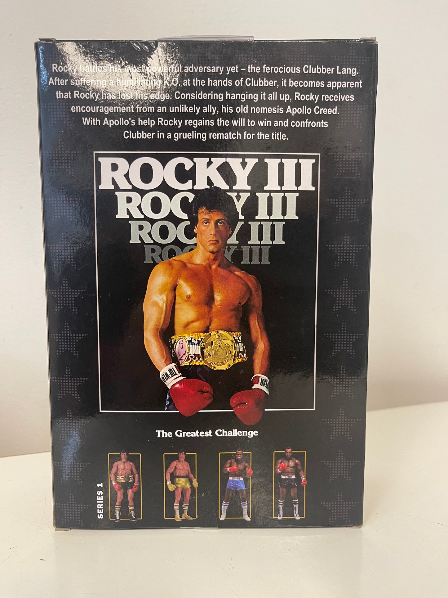 Rocky 40th Anniversary Series 1 Rocky III Clubber Lang (Blue Trunks)