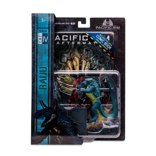 Pacific Rim Kaiju Raiju 4-Inch Scale Action Figure with Comic Book