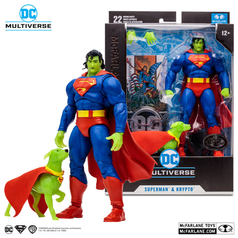 DC McFarlane Collector Edition Wave 3 Superman Platinum Edition 7-Inch Scale Action Figure
