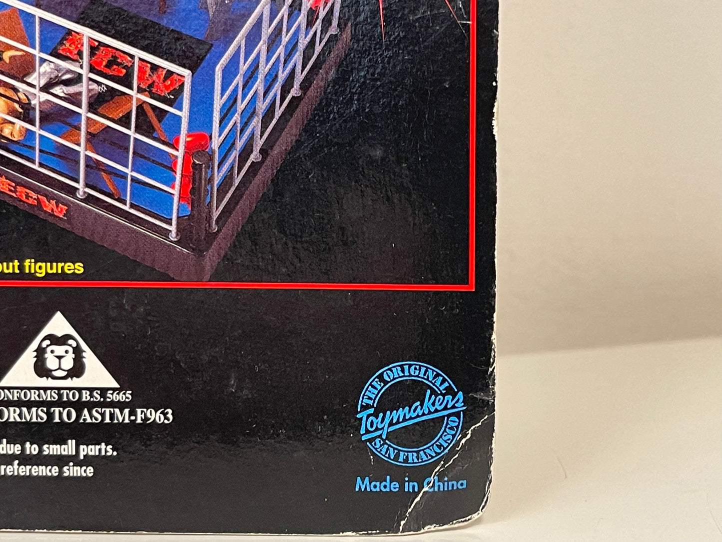 ECW Champion Clashers Rhino Action Figure SIGNED