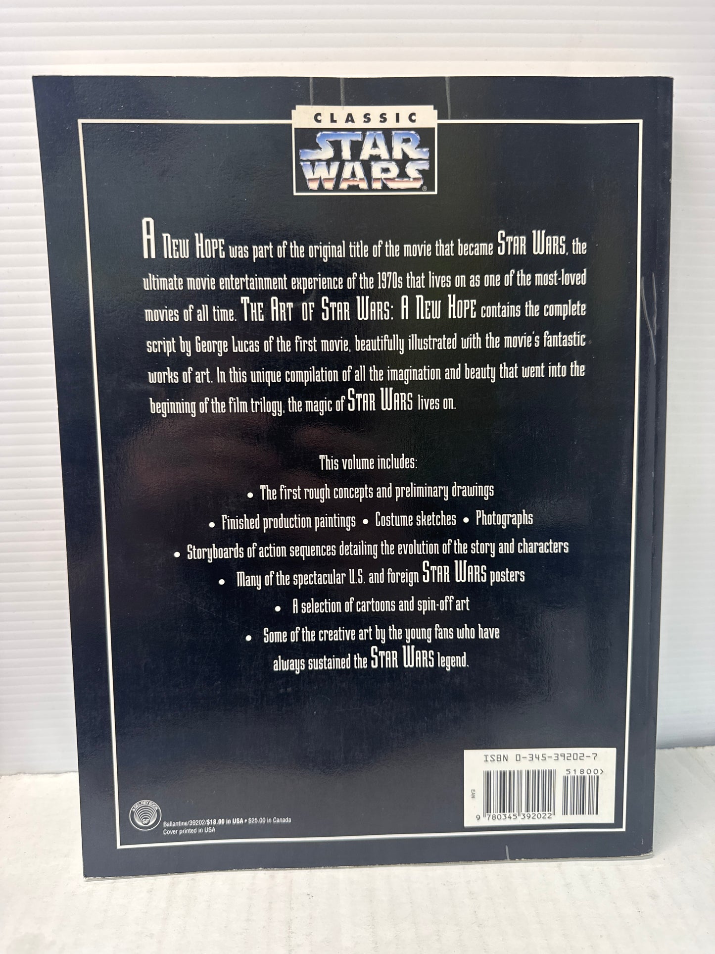 Art of Star Wars: A New Hope - USED WH