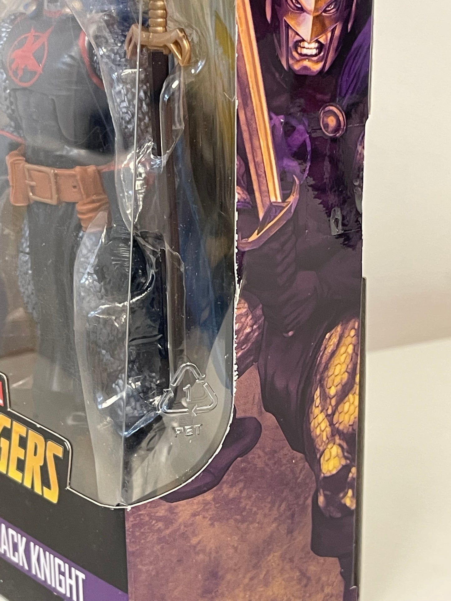 Marvel Legends Series Avengers Black Knight Figure Cull Obsidian BAF