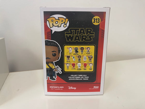 Pop 7BAP Signature Series Star Wars Lando Calrissian 313 Signed Billy Dee Williams with JSA Certification