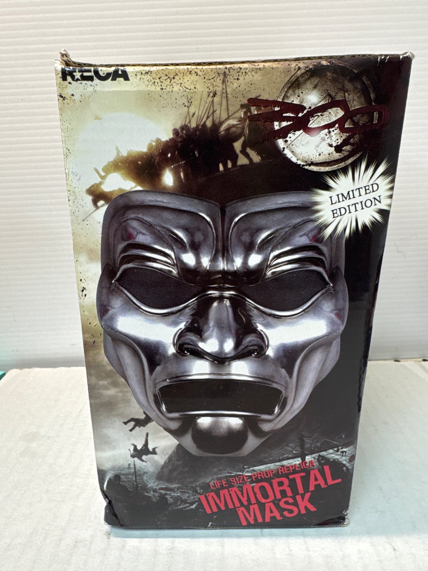 300 Immortal Mask Life Size Prop Replica Mask - Neca - Used