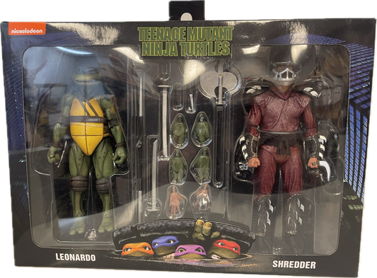 Teenage Mutant Ninja Turtles Movie Leonardo & Shredder
