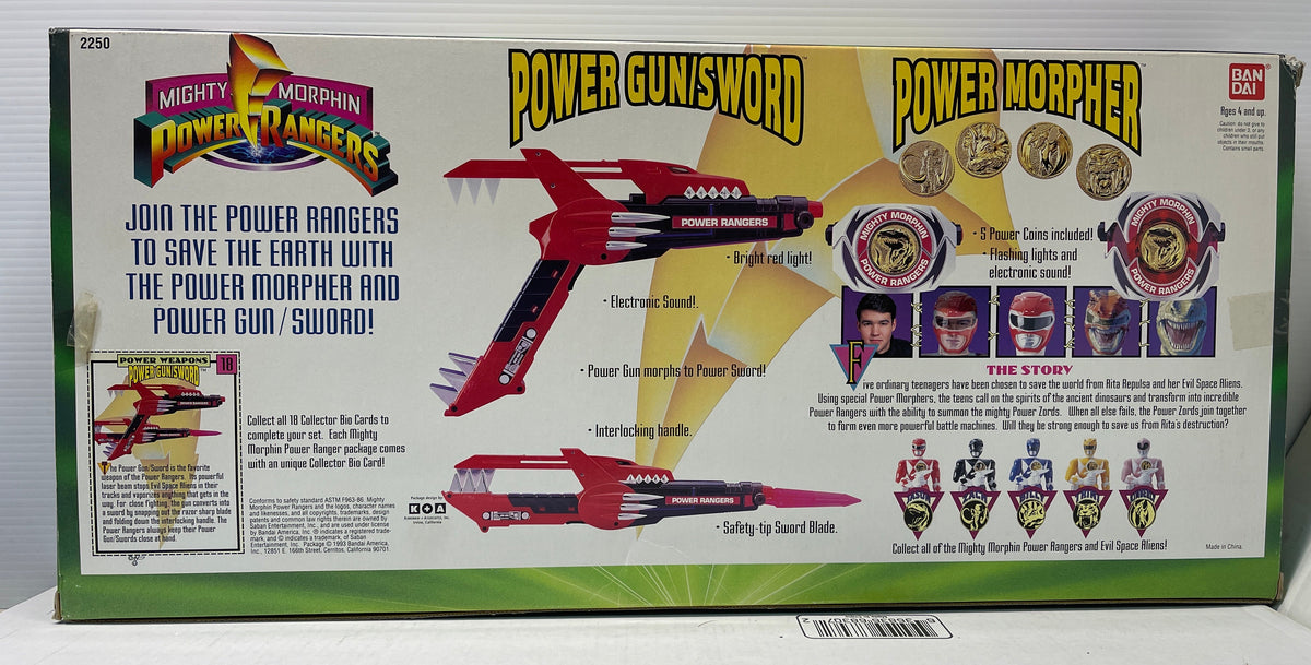 Mighty Morphin Power Rangers Power Morpher with Power Gun/Sword