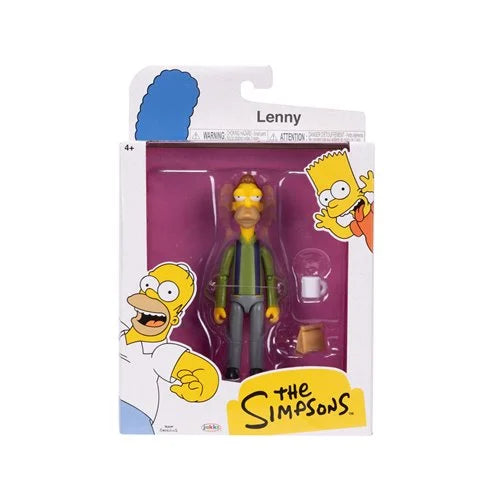 The Simpsons 5-Inch Wave 3 Lenny with Lunch Bag Figure