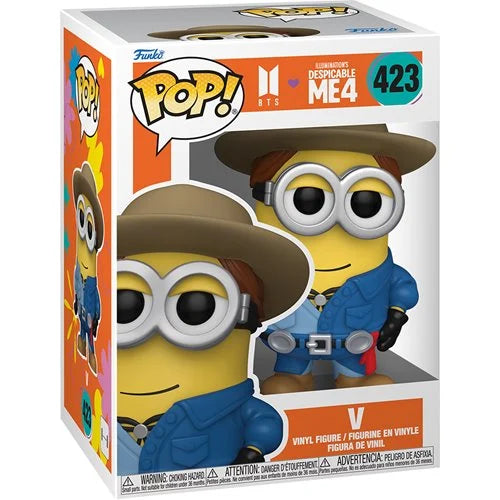 Despicable Me 4 Minion x BTS V Funko Pop! Vinyl Figure #423