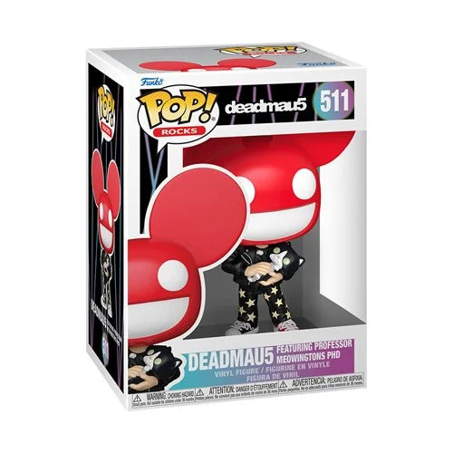 Deadmau5 Featuring Professor Meowingtons PhD Funko Pop! Vinyl Figure #511
