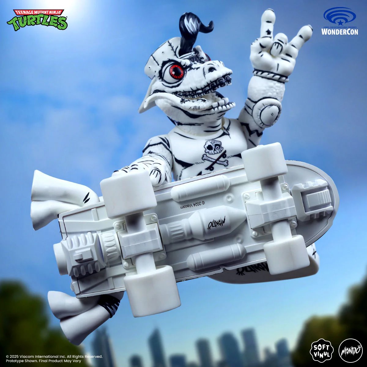 Teenage Mutant Ninja Turtles Mondo Gecko Mirage Variant Soft Vinyl Figure - WonderCon Exclusive