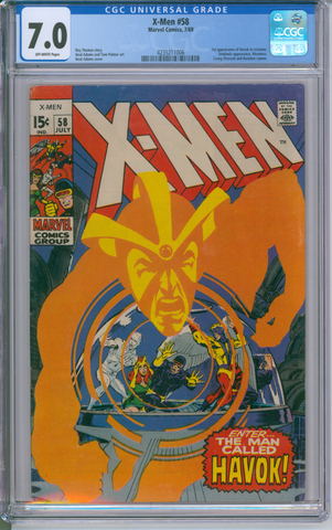 X-Men #58 CGC 7.0