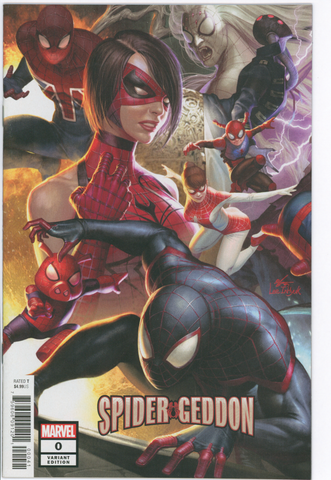 Spider-Geddon #0 Inhyuk Lee Variant Connecting Cover