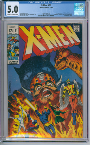 X-Men #51 CGC 5.0