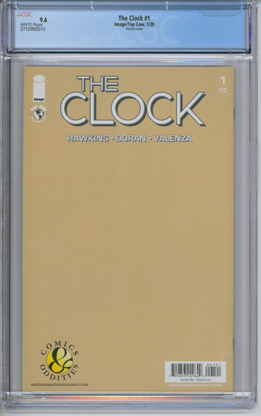 The Clock #1 CGC 9.6 Variant Cover