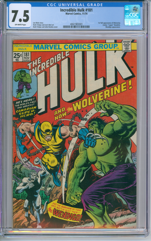 Incredible Hulk #181 CGC 7.5