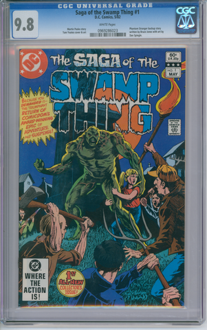 Saga of the Swamp Thing #1 CGC 9.8