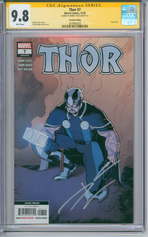 Thor #7 CGC Signature Series 9.8