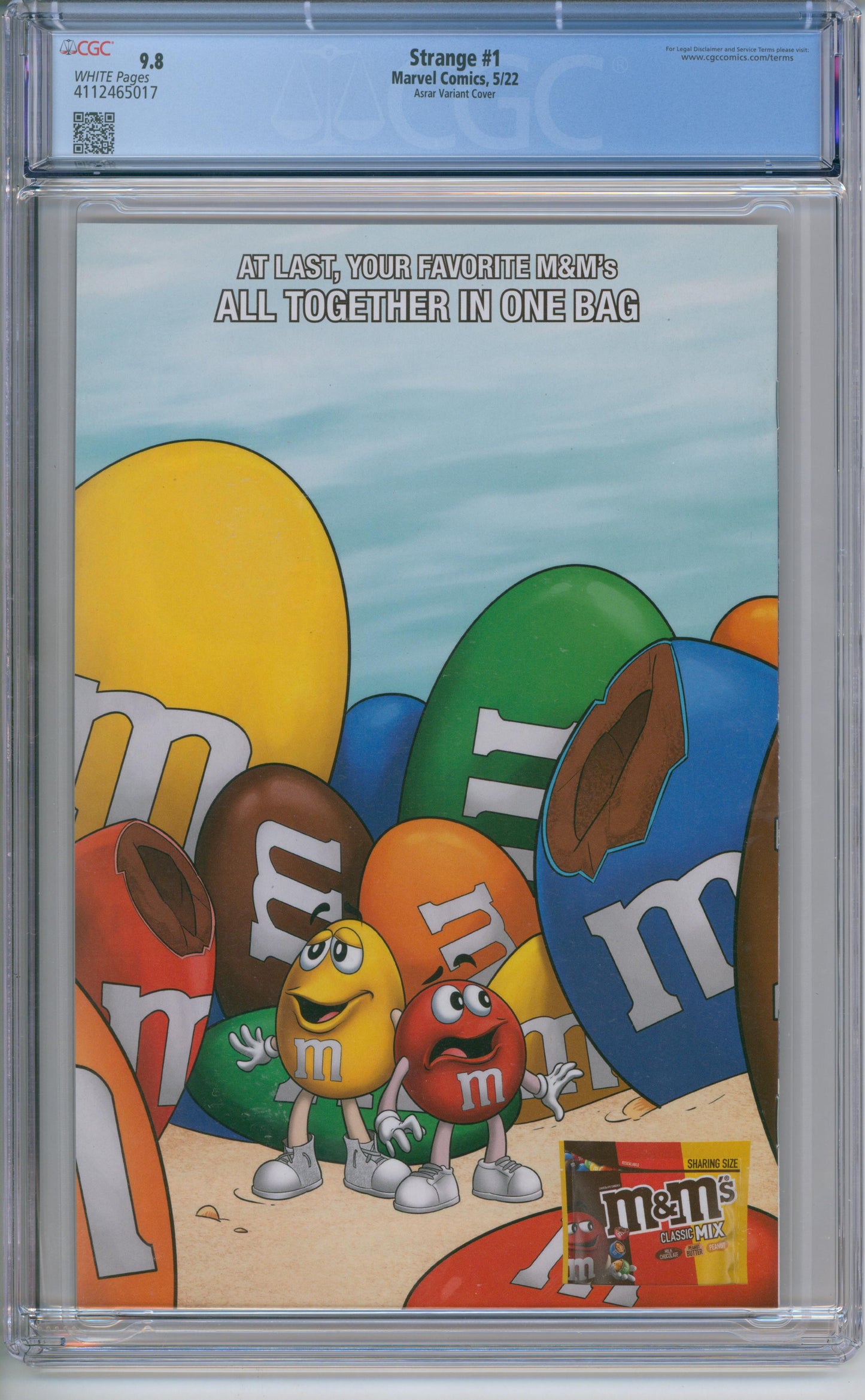 Strange #1 CGC 9.8 Asrar Variant