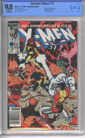 Uncanny X-Men #175 Newsstand Edition CBCS 9.8