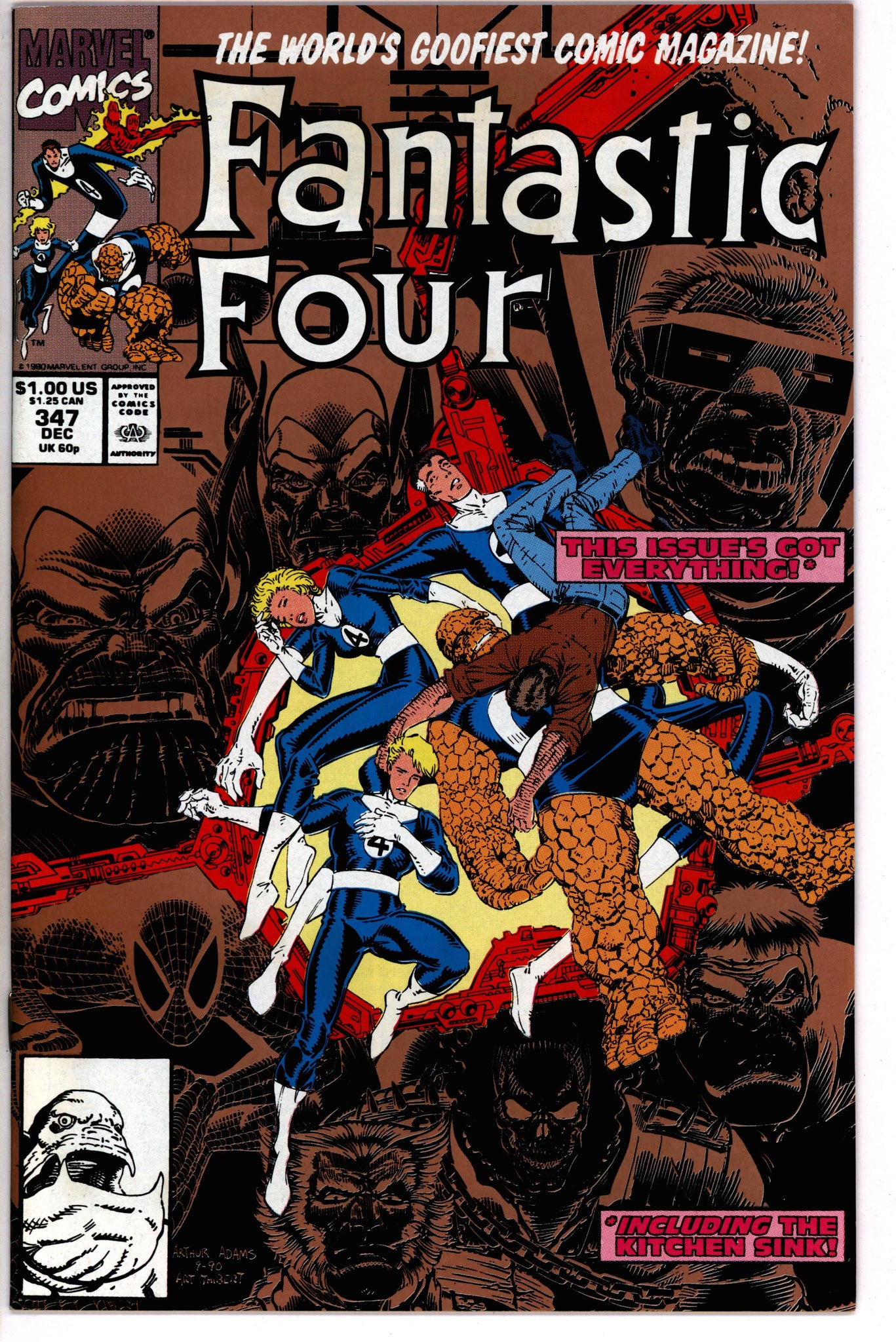 Fantastic Four #347 2nd Printing