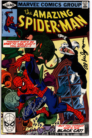 Amazing Spider-Man #204 SIGNED