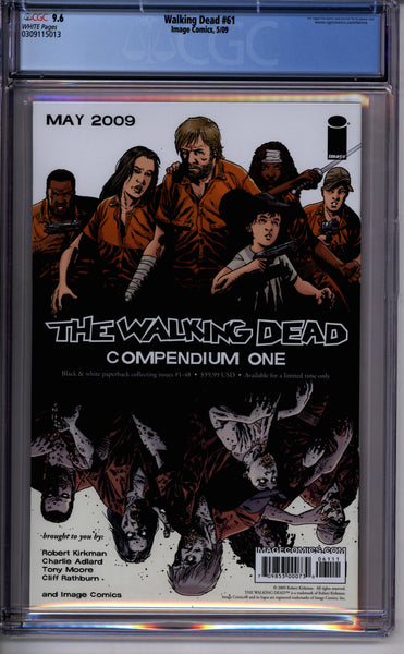 Walking Dead #61 CGC 9.6