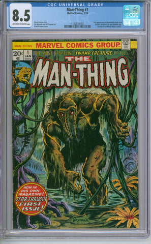 The Man-Thing #1 CGC 8.5