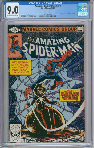 Amazing Spider-Man #210 CGC 9.0