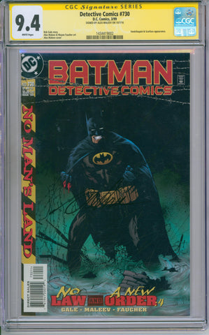 Batman Detective Comics #730 CGC Signature Series 9.4