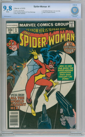 The Spider-Woman #1 CBCS 9.8