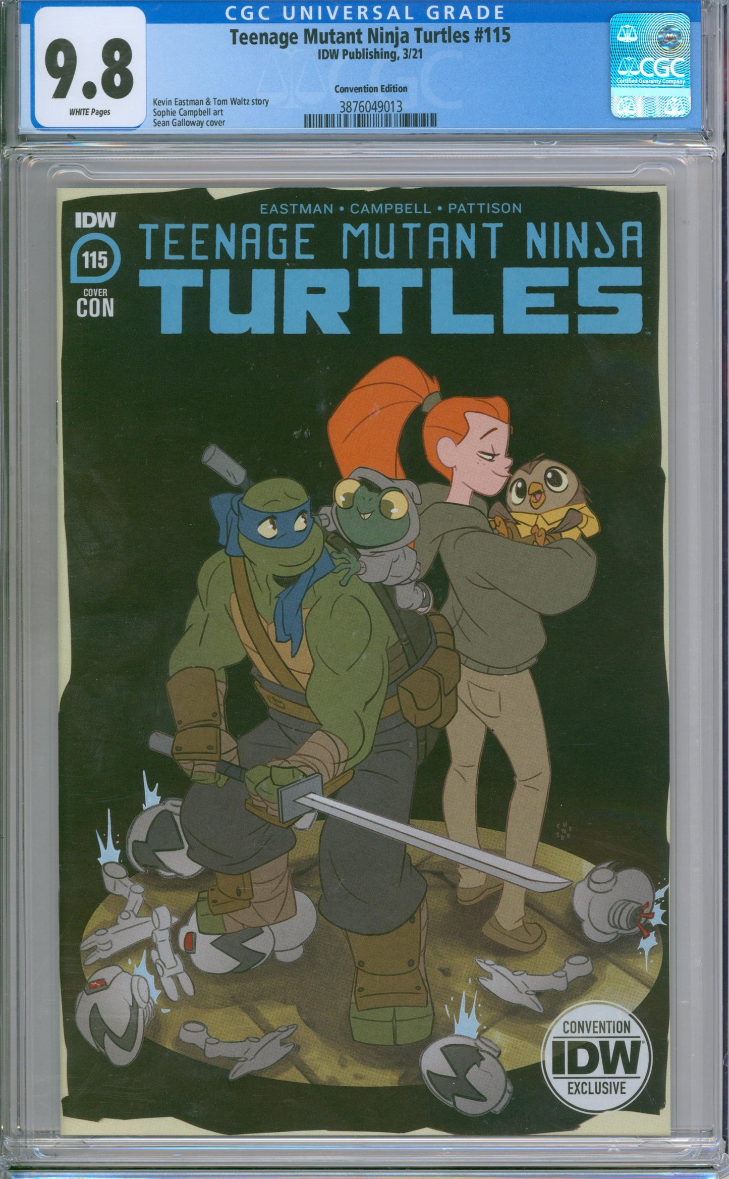 Teenage Mutant Ninja Turtles #115 CGC 9.8