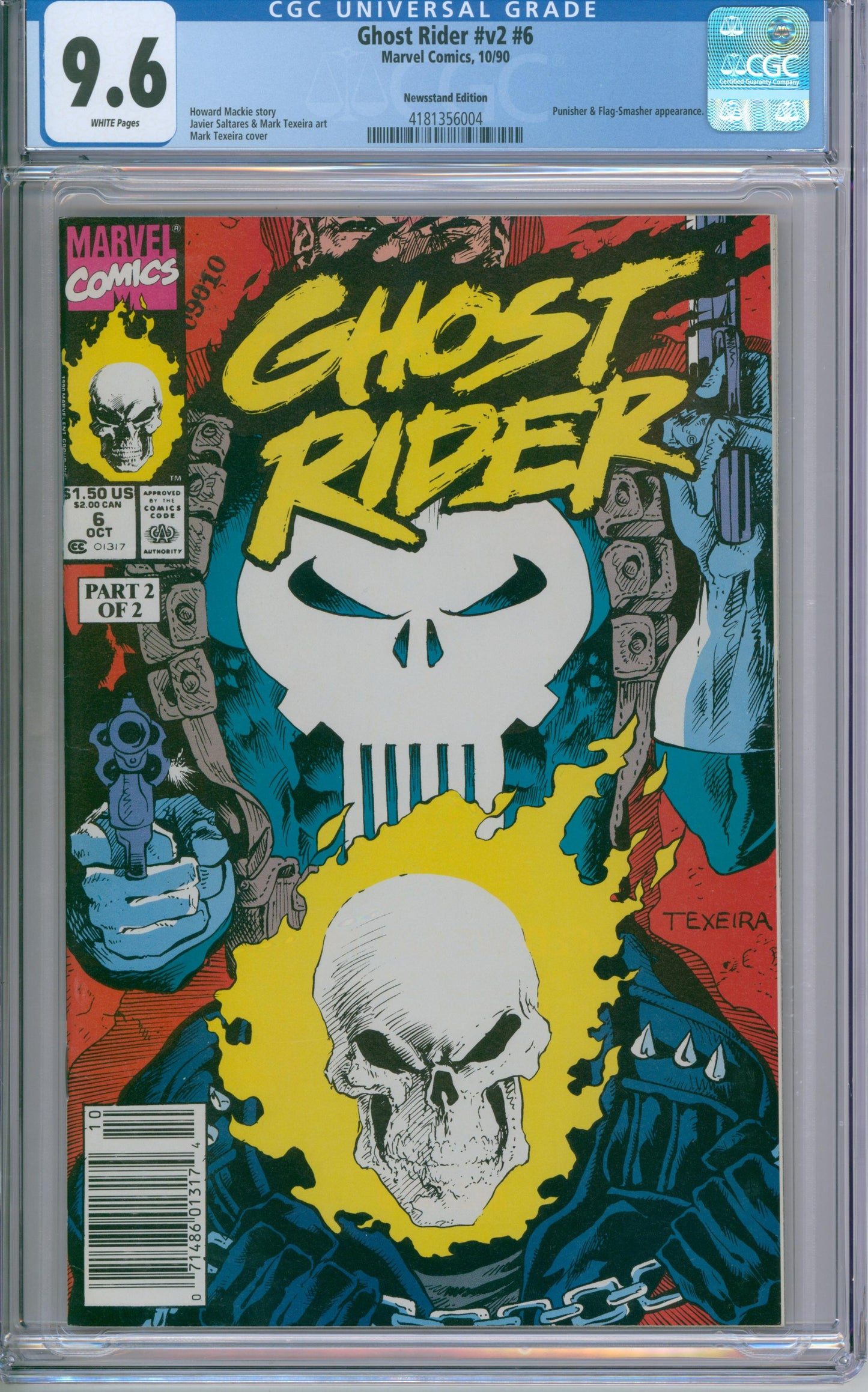 Ghost Rider #V2 #6 CGC 9.6