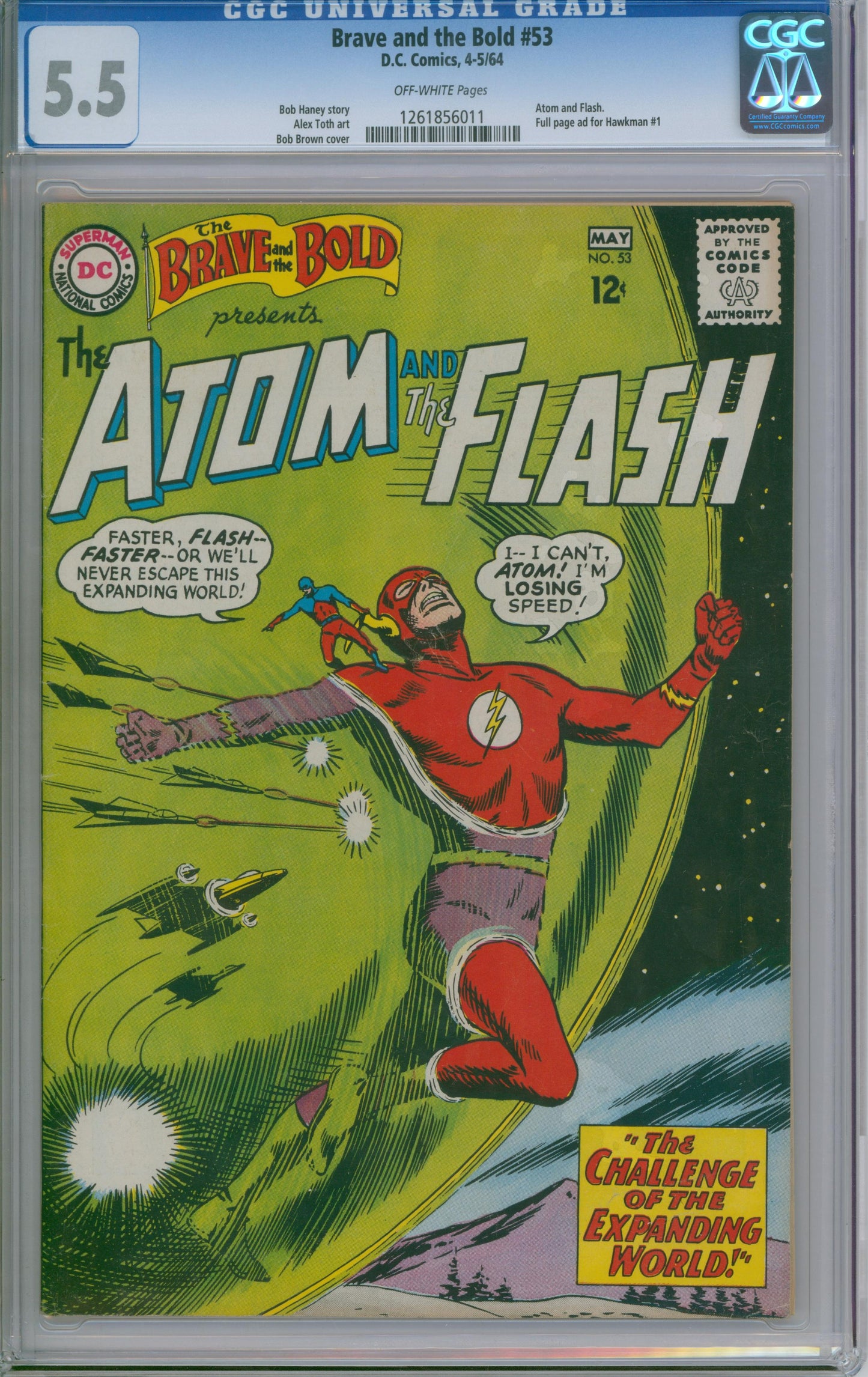 Brave And The Bold #53 CGC 5.5