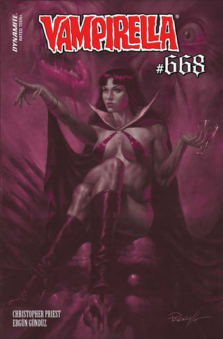 Vampirella #668 Cover J 15 Copy Variant Edition Parrillo Tint