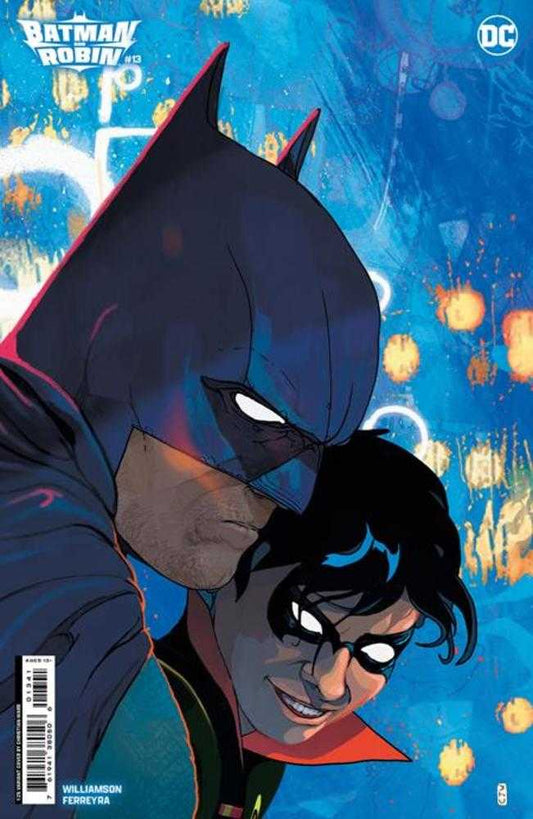 Batman And Robin #13 Cover E 1 in 25 Christian Ward Card Stock Variant
