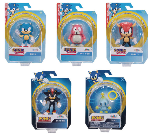 Sonic The Hedgehog 2-1/2in Action Figure Wv17 Assortment