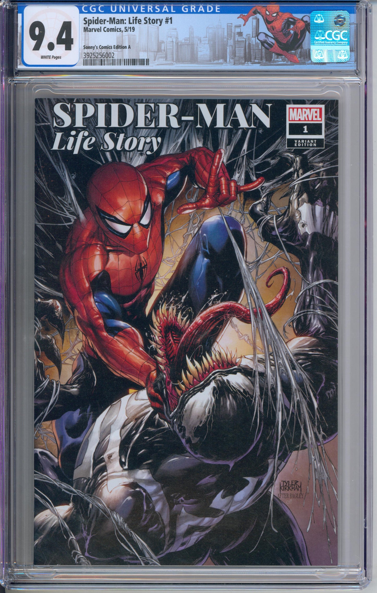 Spider-Man: Life Story #1 CGC 9.4 Sonny Comics Edition A