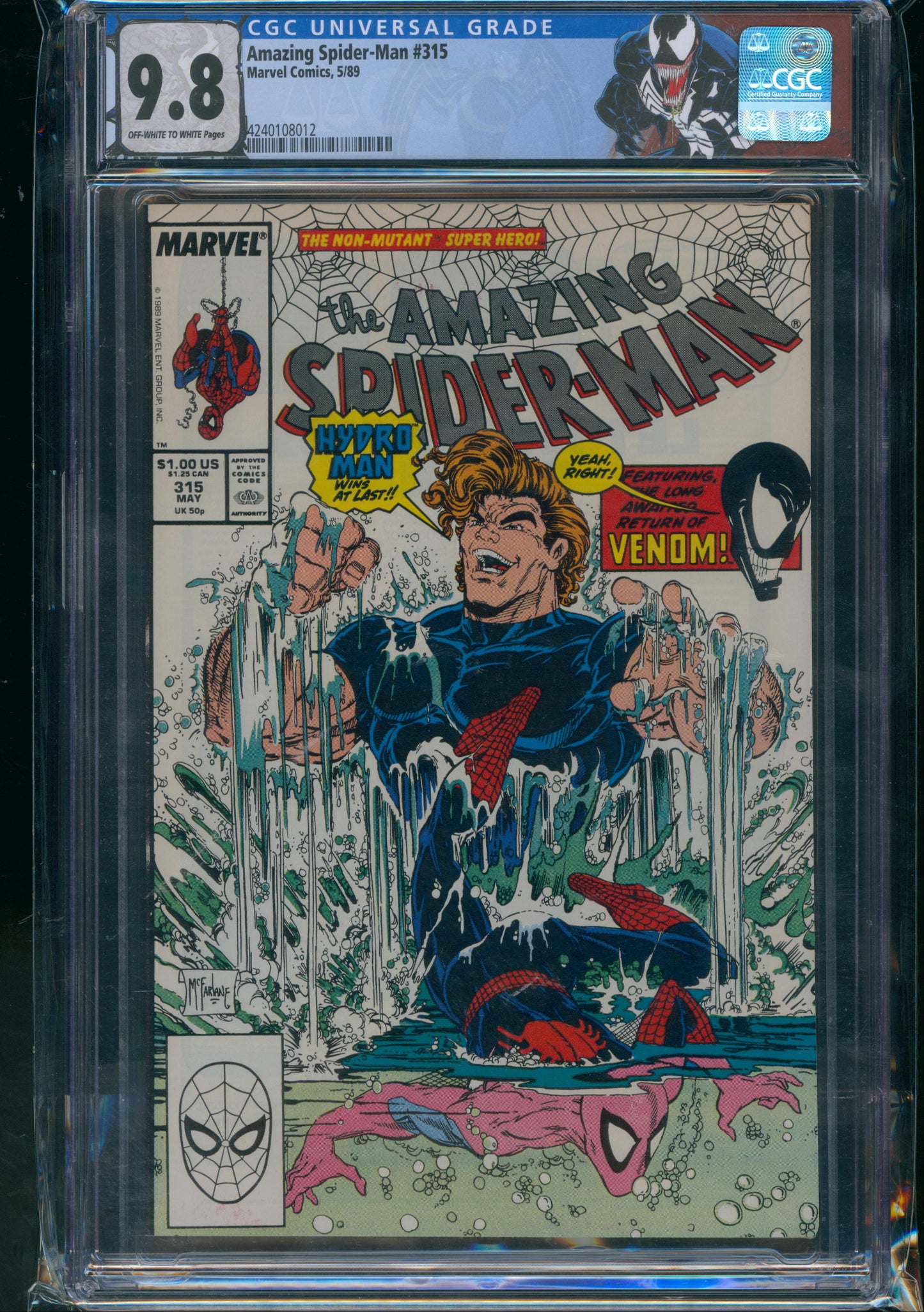 Amazing Spider-Man #315 CGC 9.8