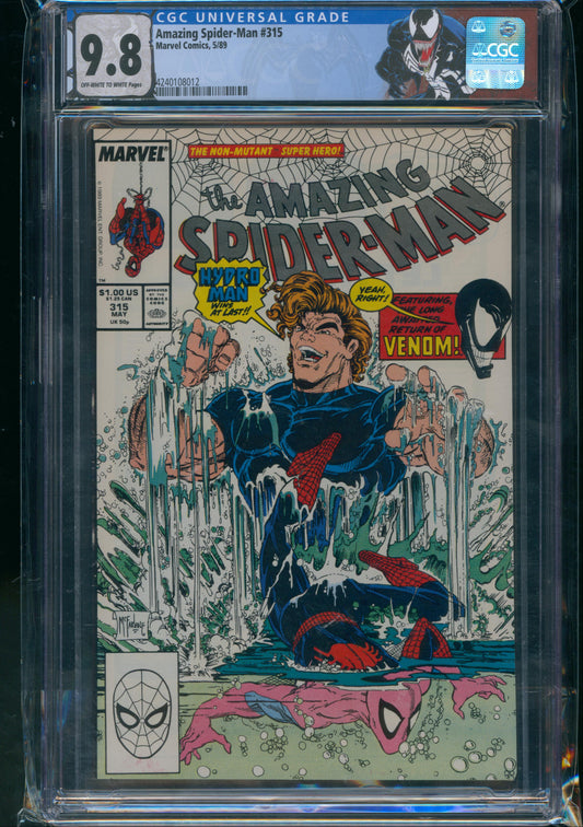 Amazing Spider-Man #315 CGC 9.8