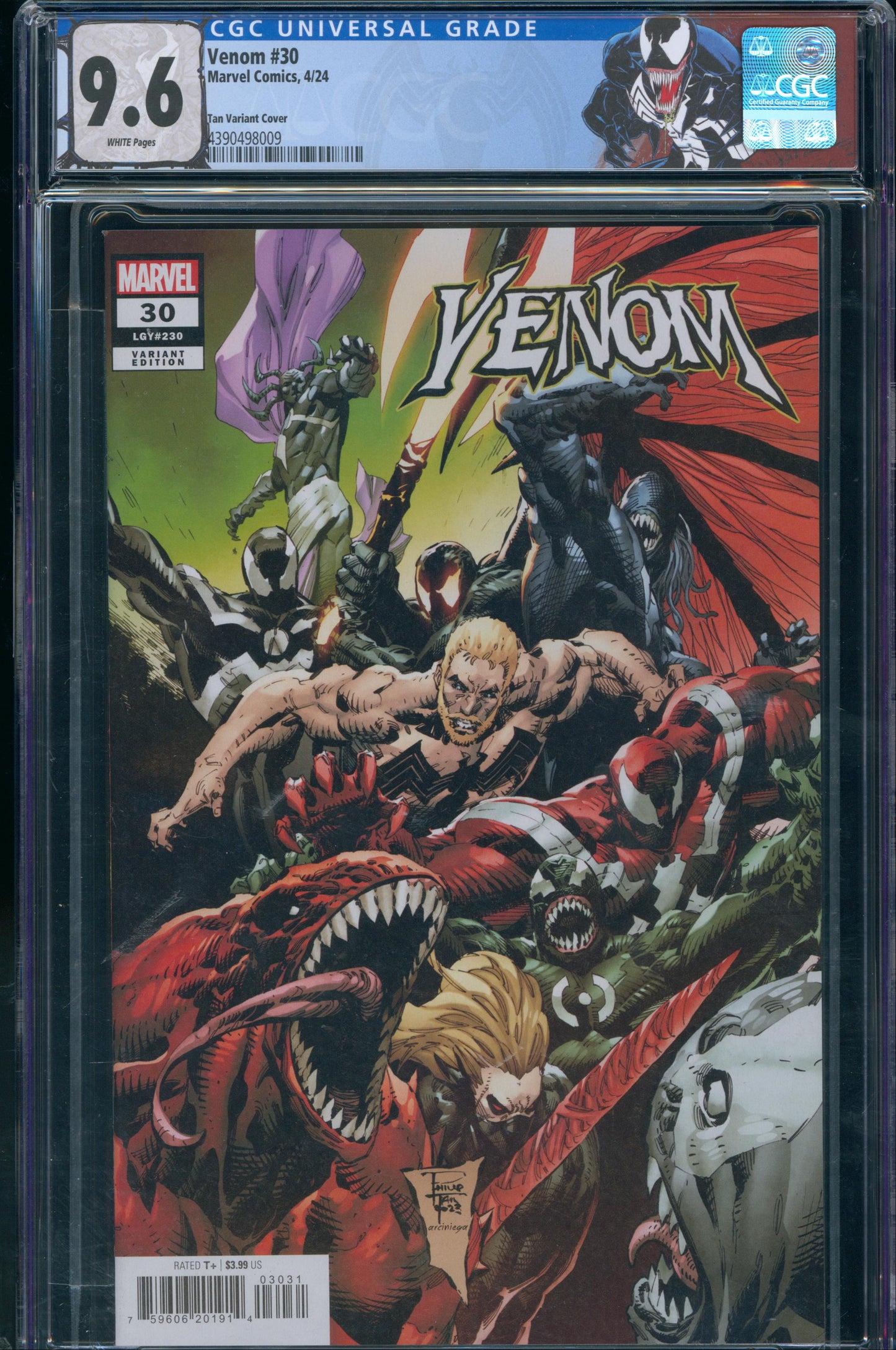 Venom #30 2024 CHC 9.6 - Tan Variant Cover