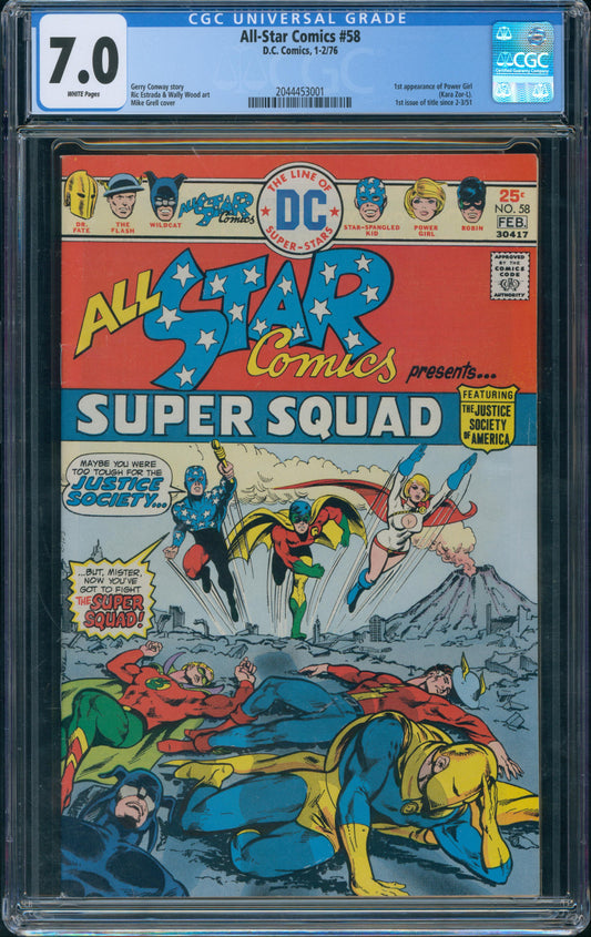 All-Star Comics #58 CGC 7.0
