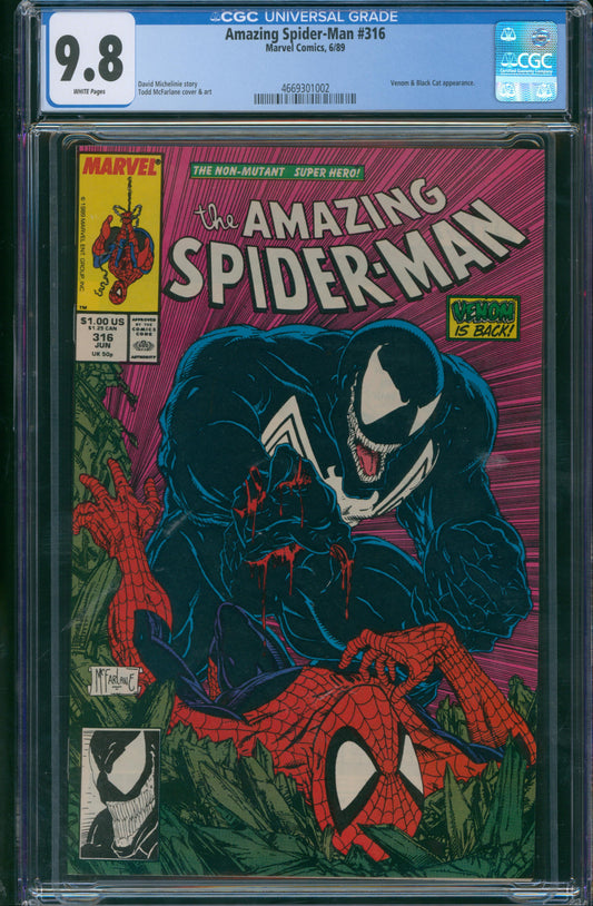 Amazing Spider-Man #316 CGC 9.8