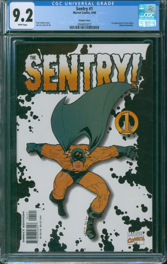 Sentry #1 CGC 9.2 - 1st appearance of the Sentry (Robert Reynolds)